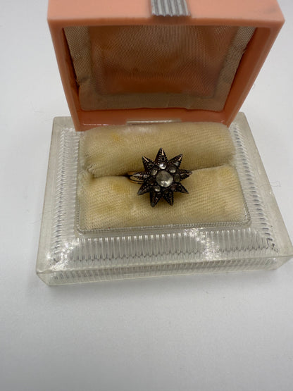 Iris Apfel's Antique Gold Diamond Lucky Star Ring