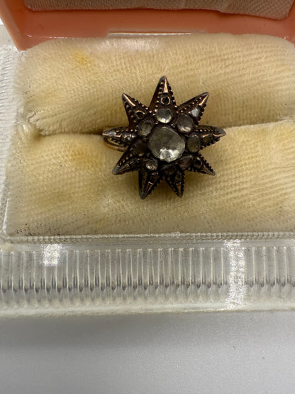 Iris Apfel's Antique Gold Diamond Lucky Star Ring