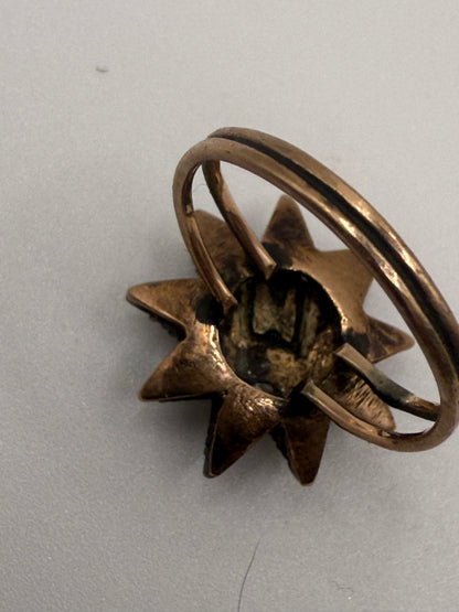 Iris Apfel's Antique Gold Diamond Lucky Star Ring
