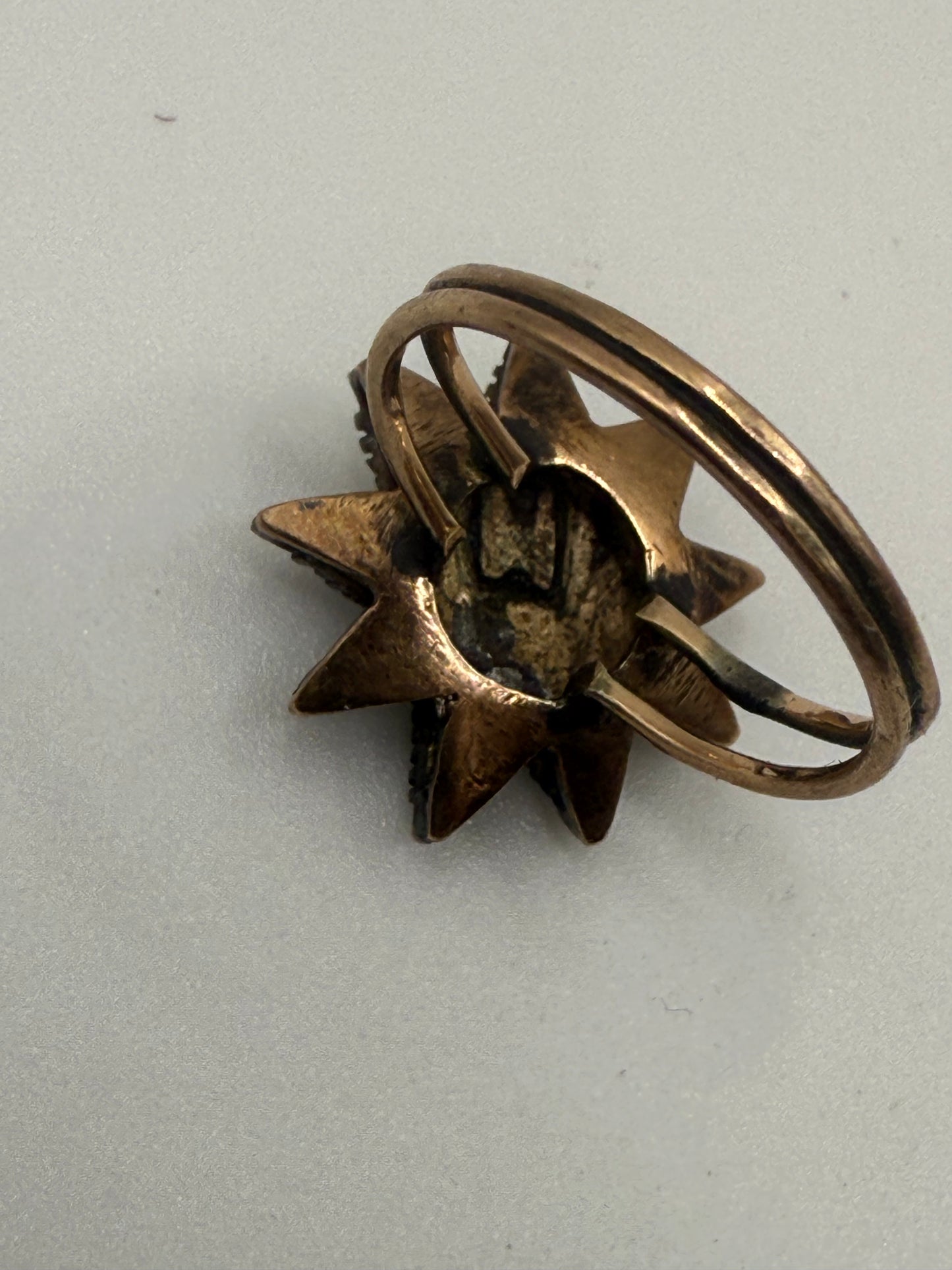 Iris Apfel's Antique Gold Diamond Lucky Star Ring