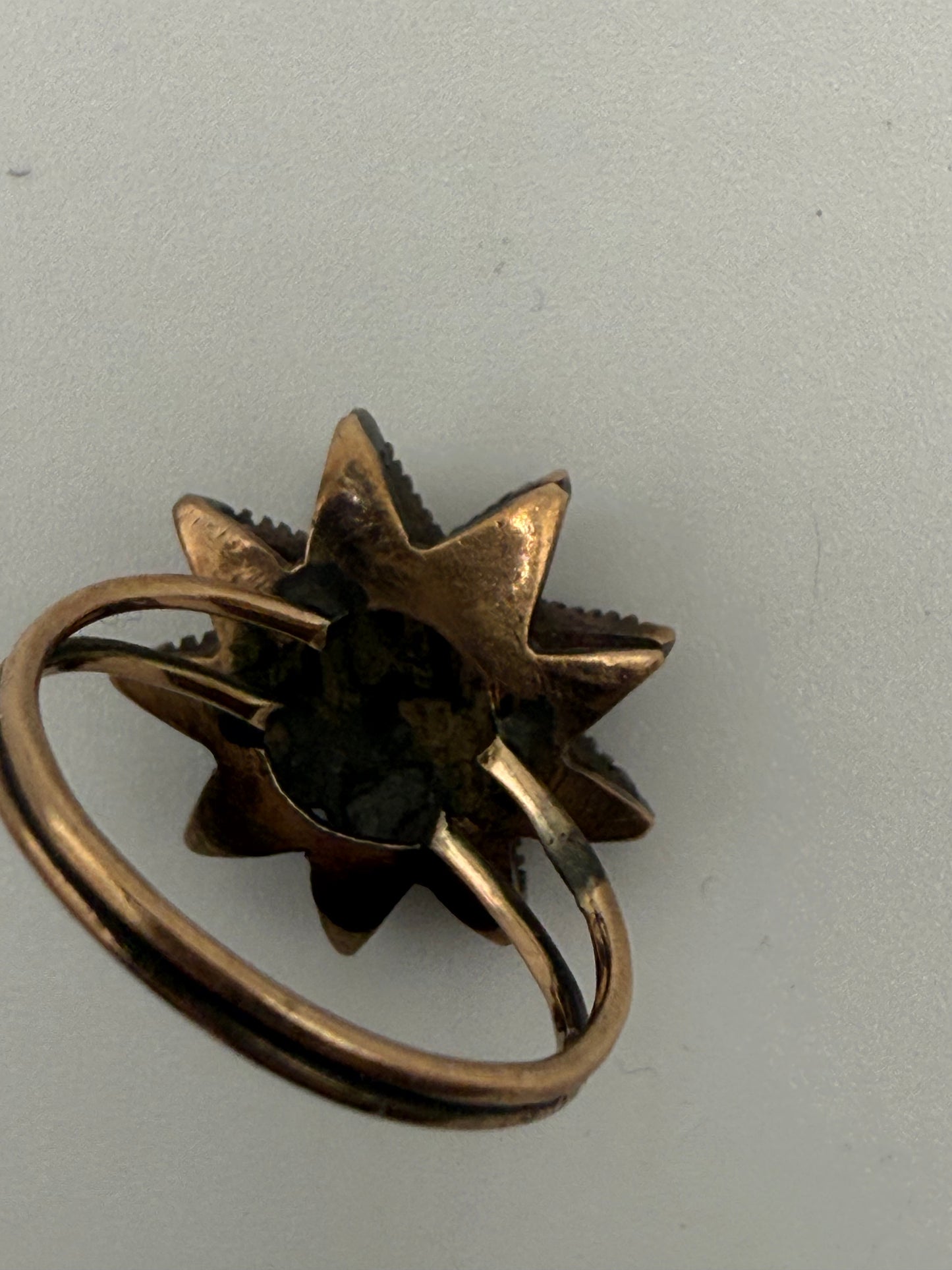 Iris Apfel's Antique Gold Diamond Lucky Star Ring