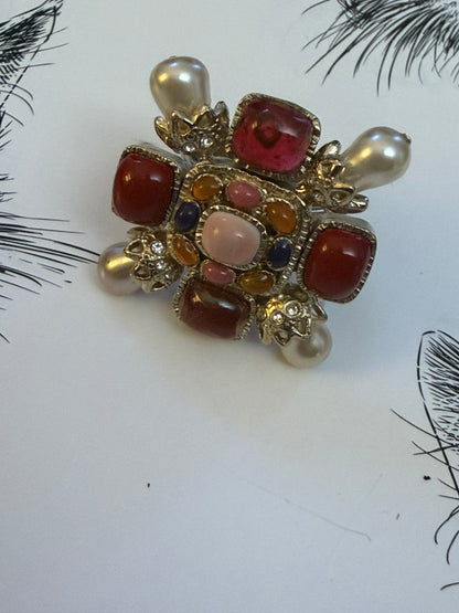Fall 2008 Chanel Gripoix Byzantine Ring