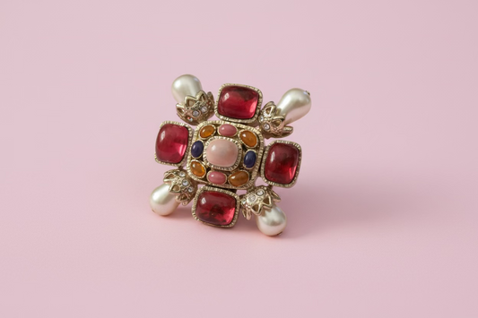 Fall 2008 Chanel Gripoix Byzantine Ring