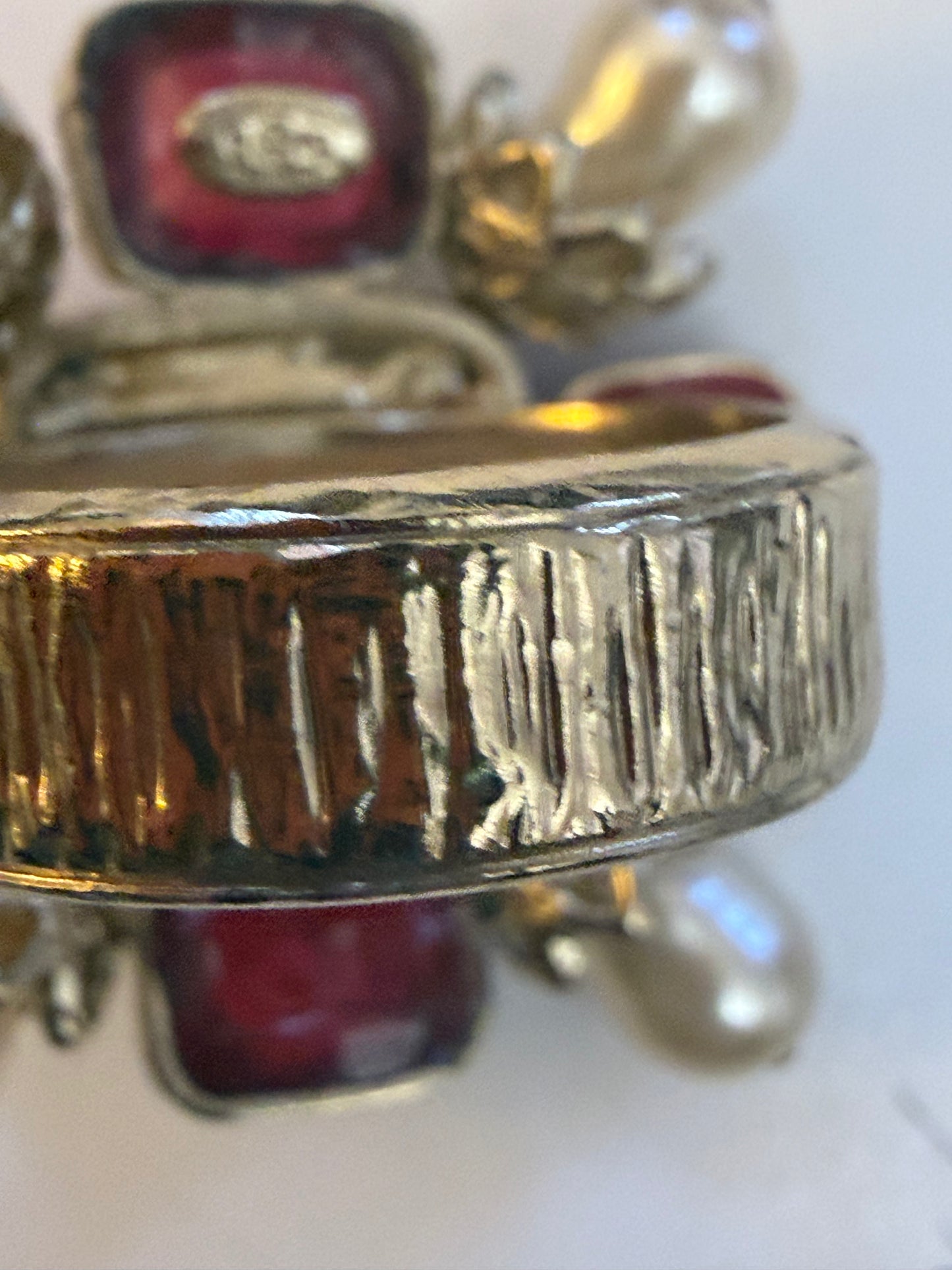 Fall 2008 Chanel Gripoix Byzantine Ring