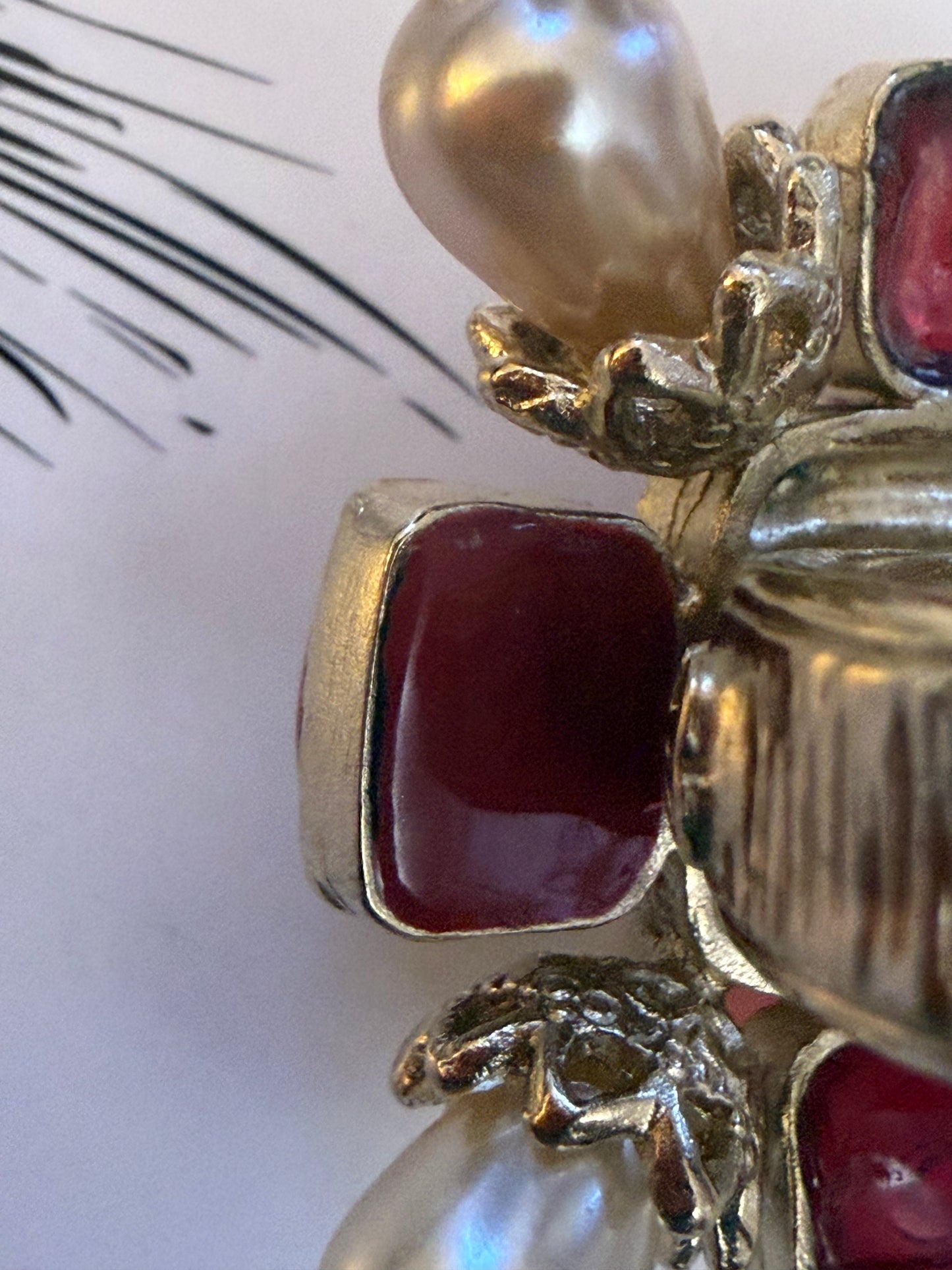 Fall 2008 Chanel Gripoix Byzantine Ring