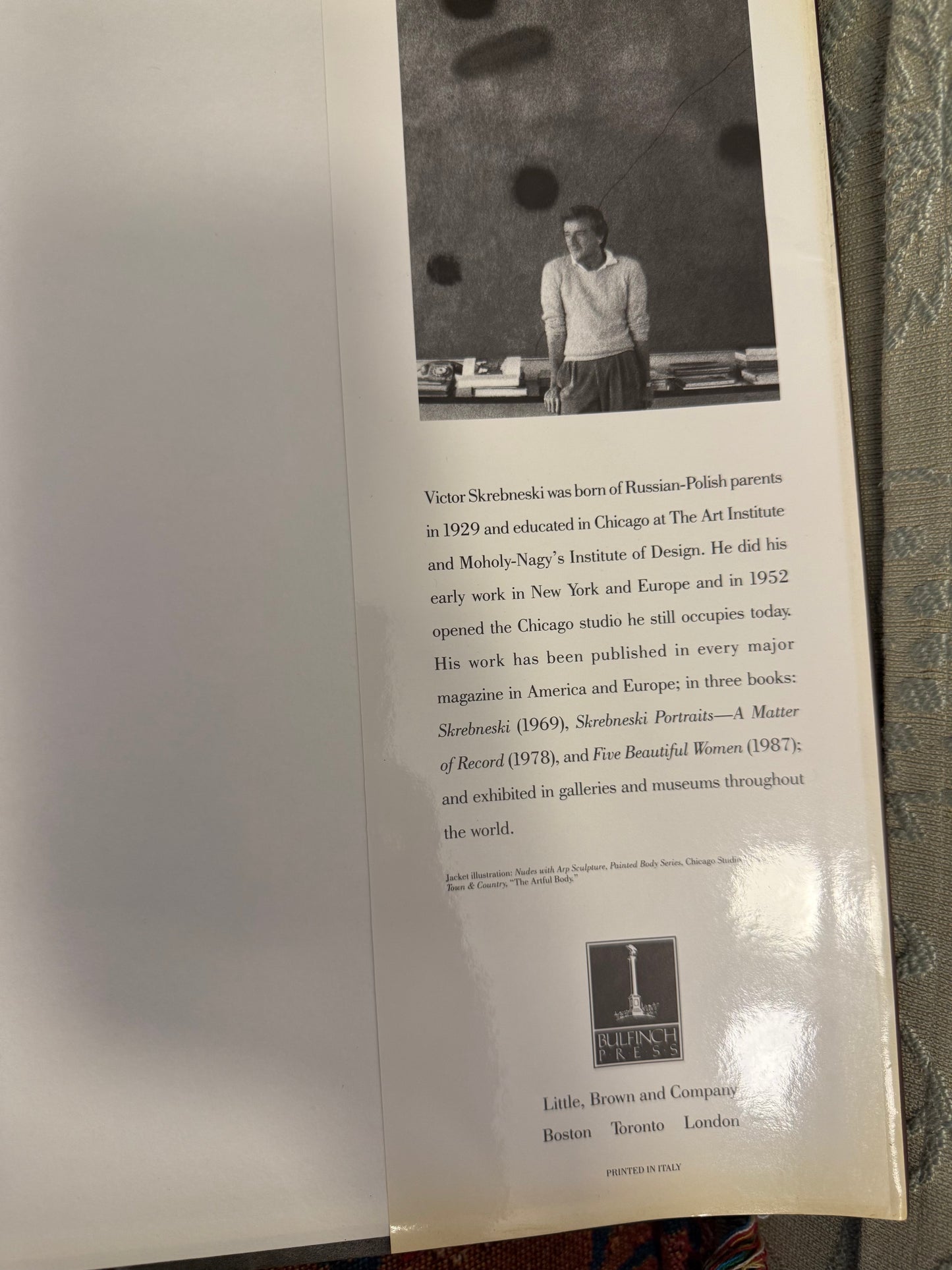 Iris Apfel's Personal Inscribed Skrebneski: Black White and Color: Photographs: 1949-1989 Book