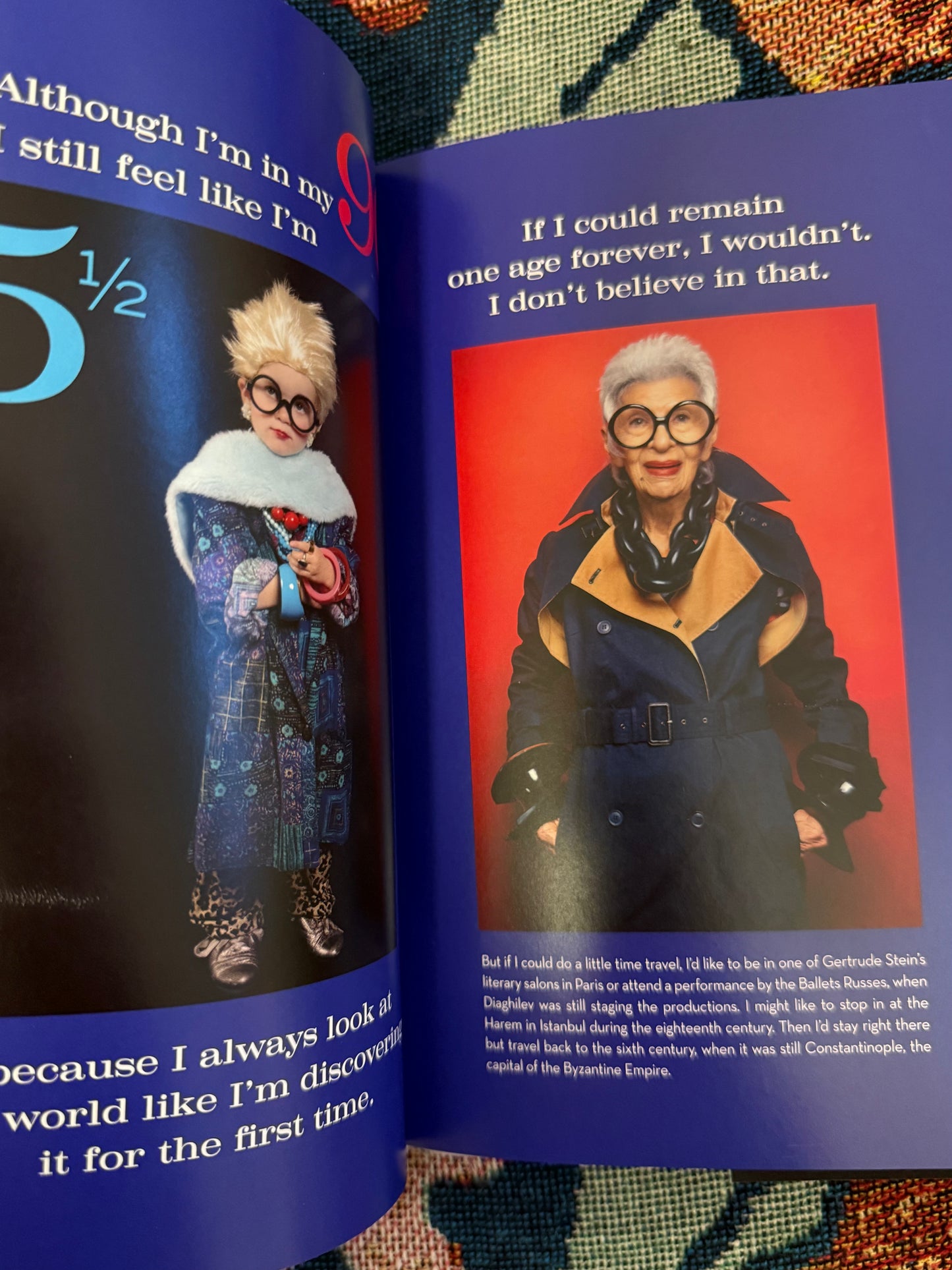 Iris Apfel's Personal Iris Apfel: Accidental Icon: Musings of a Geriatric Starlet Book
