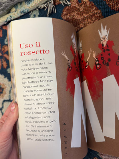 Iris Apfel's Personal Special Italian Edition Iris Apfel: Accidental Icon: Musings of a Geriatric Starlet Book