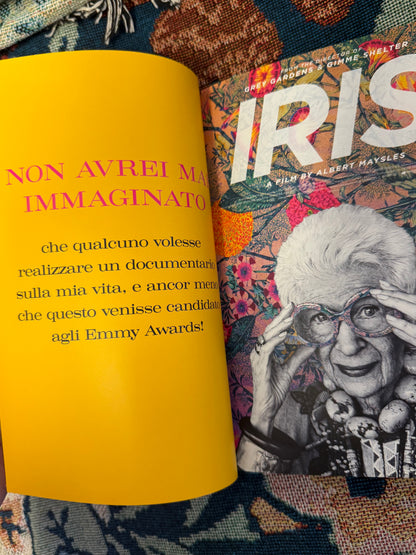 Iris Apfel's Personal Special Italian Edition Iris Apfel: Accidental Icon: Musings of a Geriatric Starlet Book