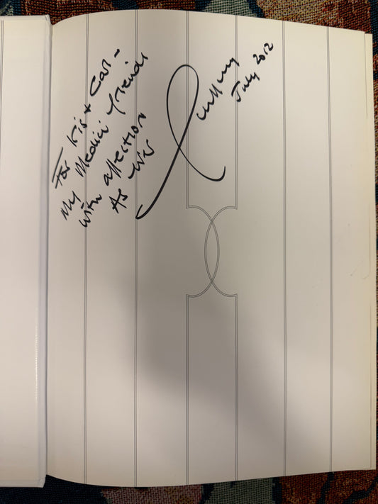 Iris Apfel's Personal Inscribed A 21st Century Palace Book