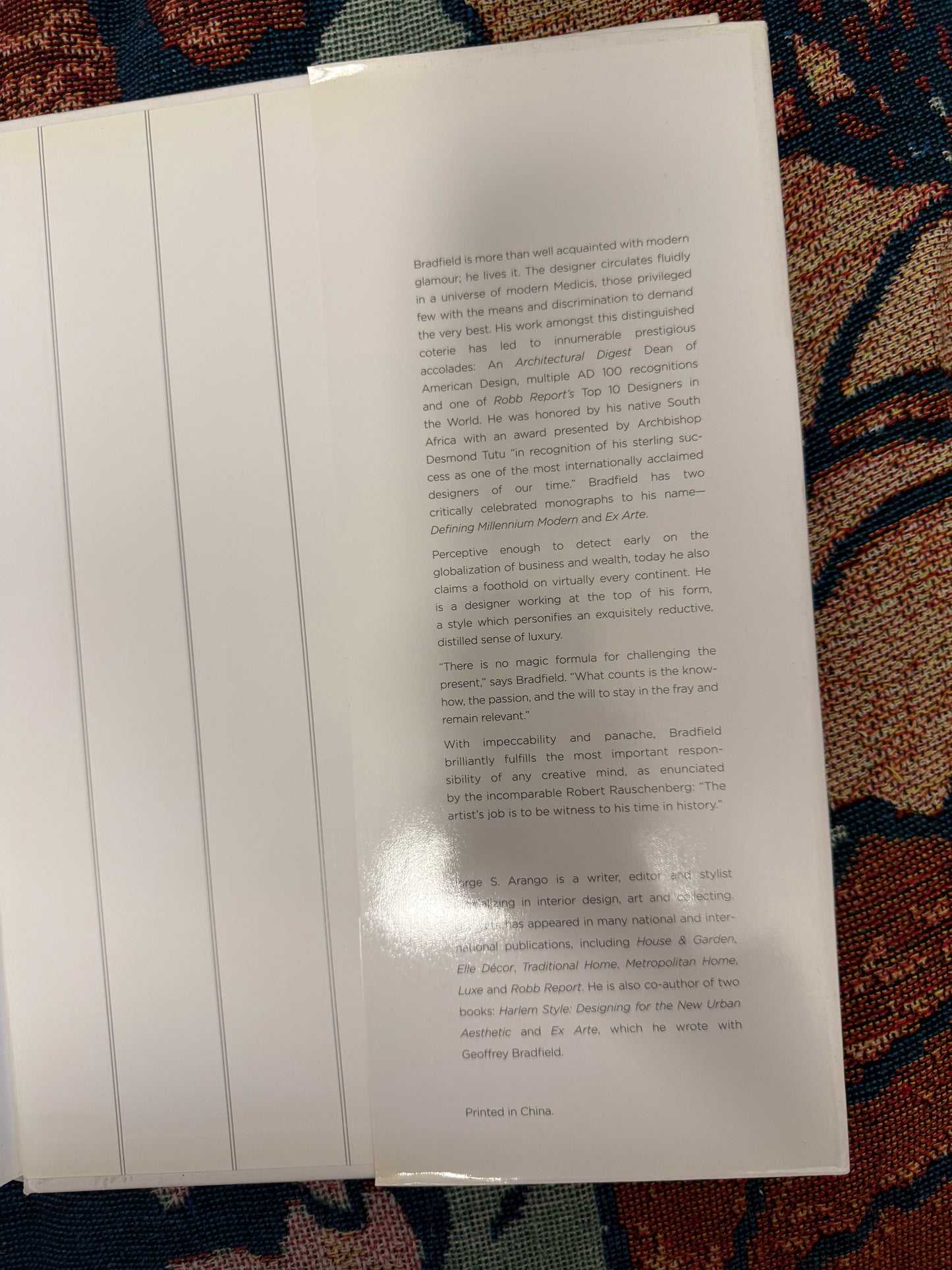 Iris Apfel's Personal Inscribed A 21st Century Palace Book