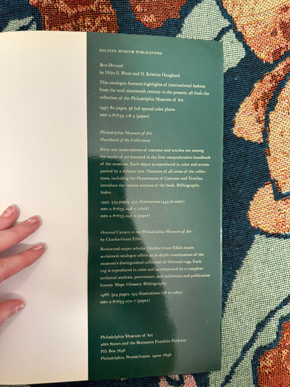 Iris Apfel's Personal The Fine Art of Textiles: The Collections of the Philadelphia Museum of Art Book
