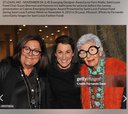 Iris Apfel's Vintage Highly Documented Long Turquoise Bead Strand