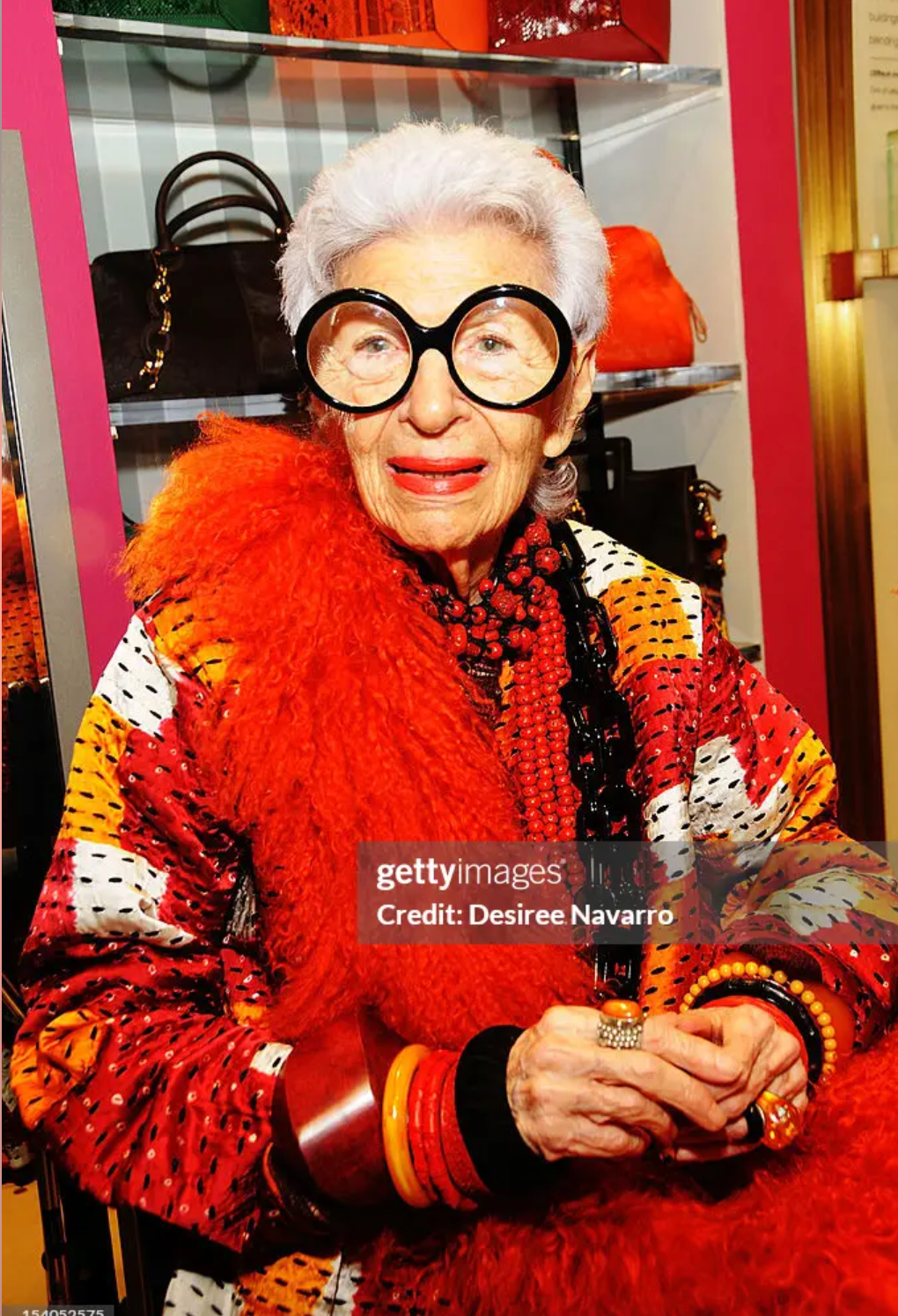 Iris Apfel's Highly Documented Vintage Silver Tibetan Amber Ring