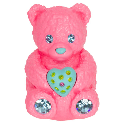 Bubble Gummy Bear Heart Charm Mood Ring