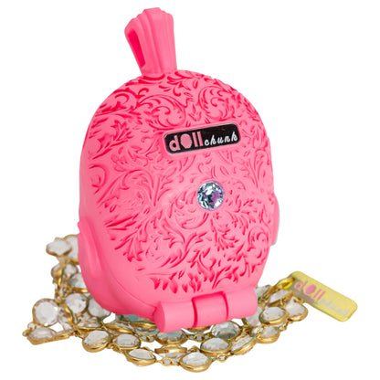 Bubble Gum Baby Doll Locket Necklace