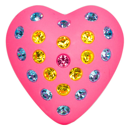 Bubble Gum Heart Puff Ring