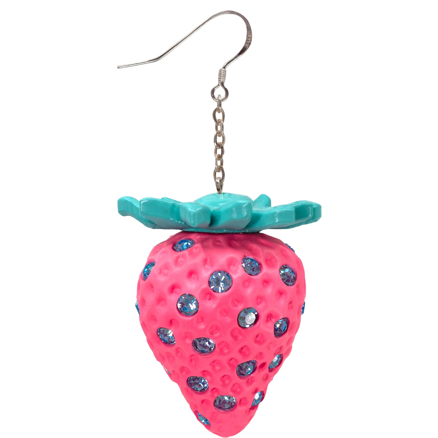 Bubble Gum Strawberry Earrings