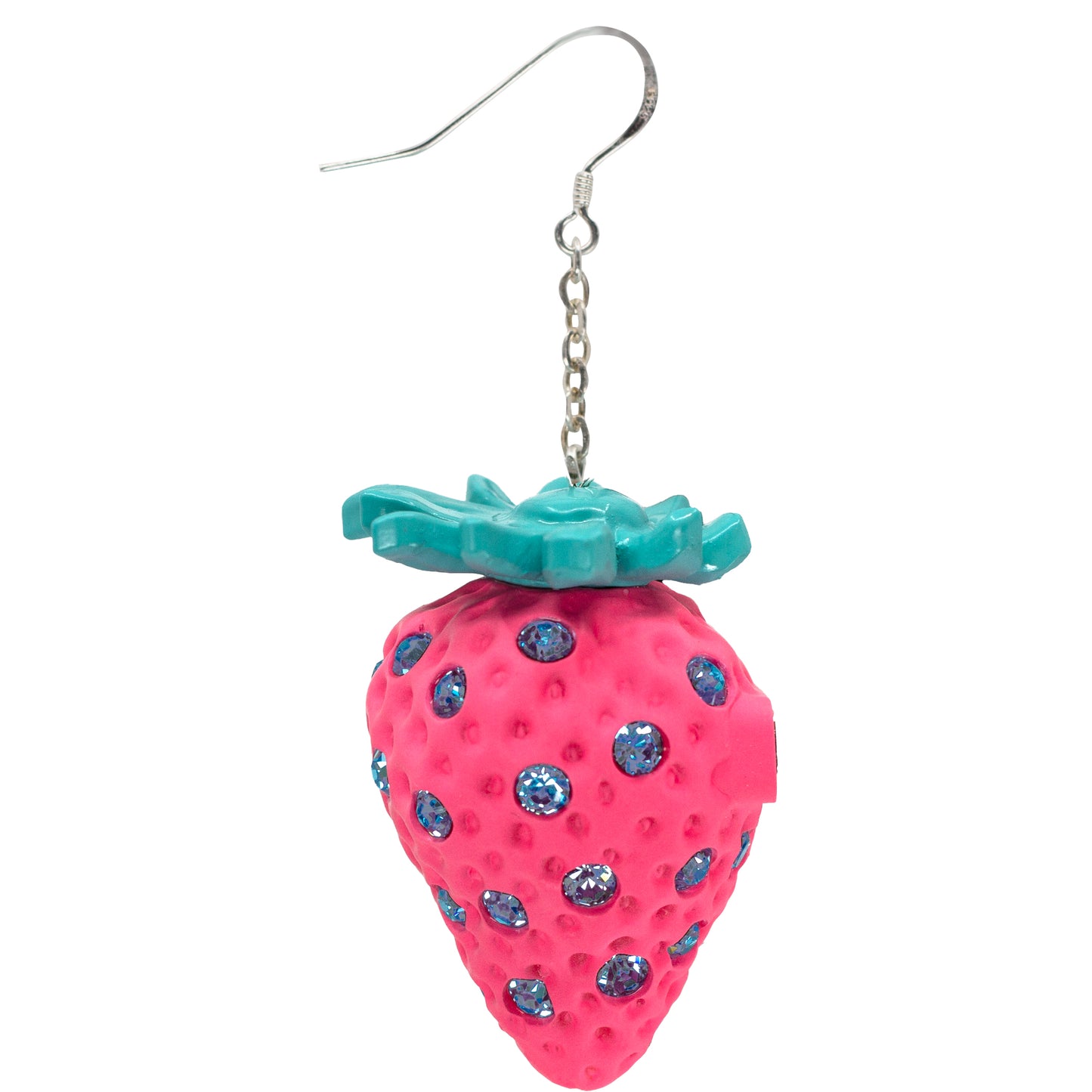 Bubble Gum Strawberry Earrings