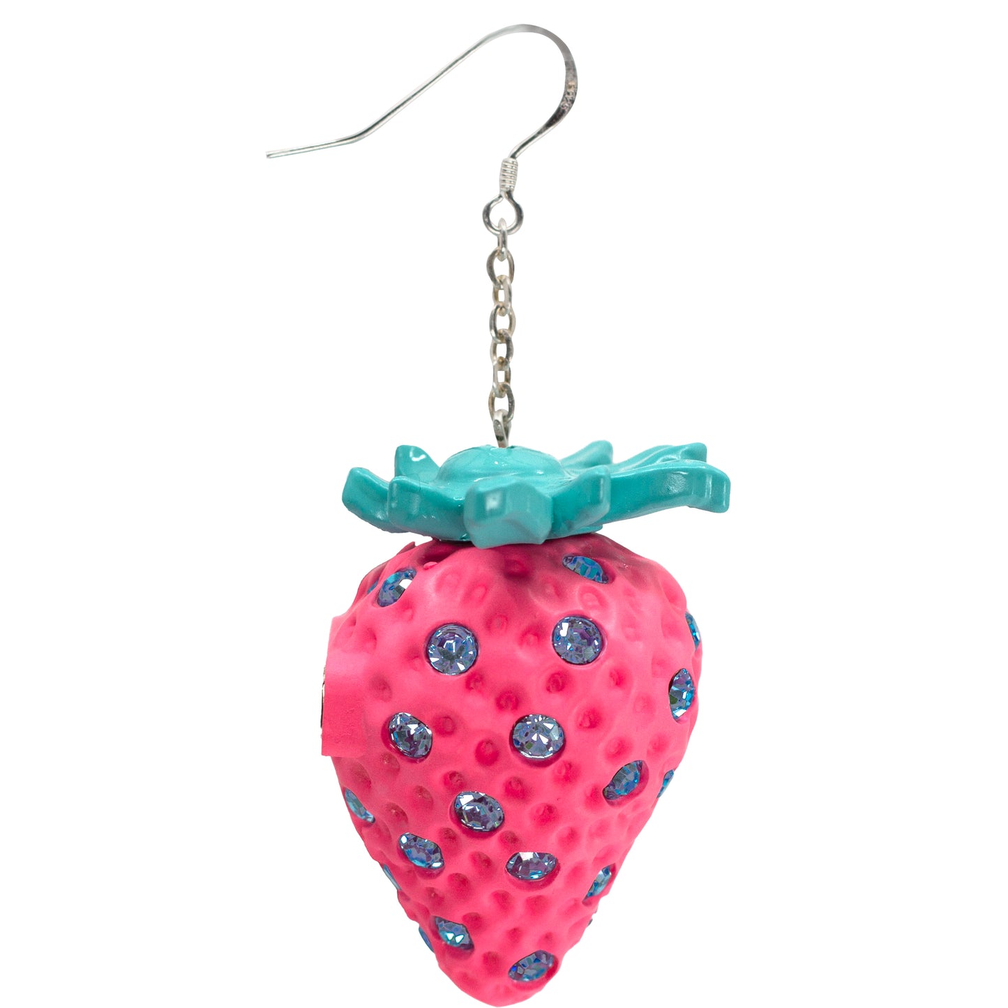 Bubble Gum Strawberry Earrings