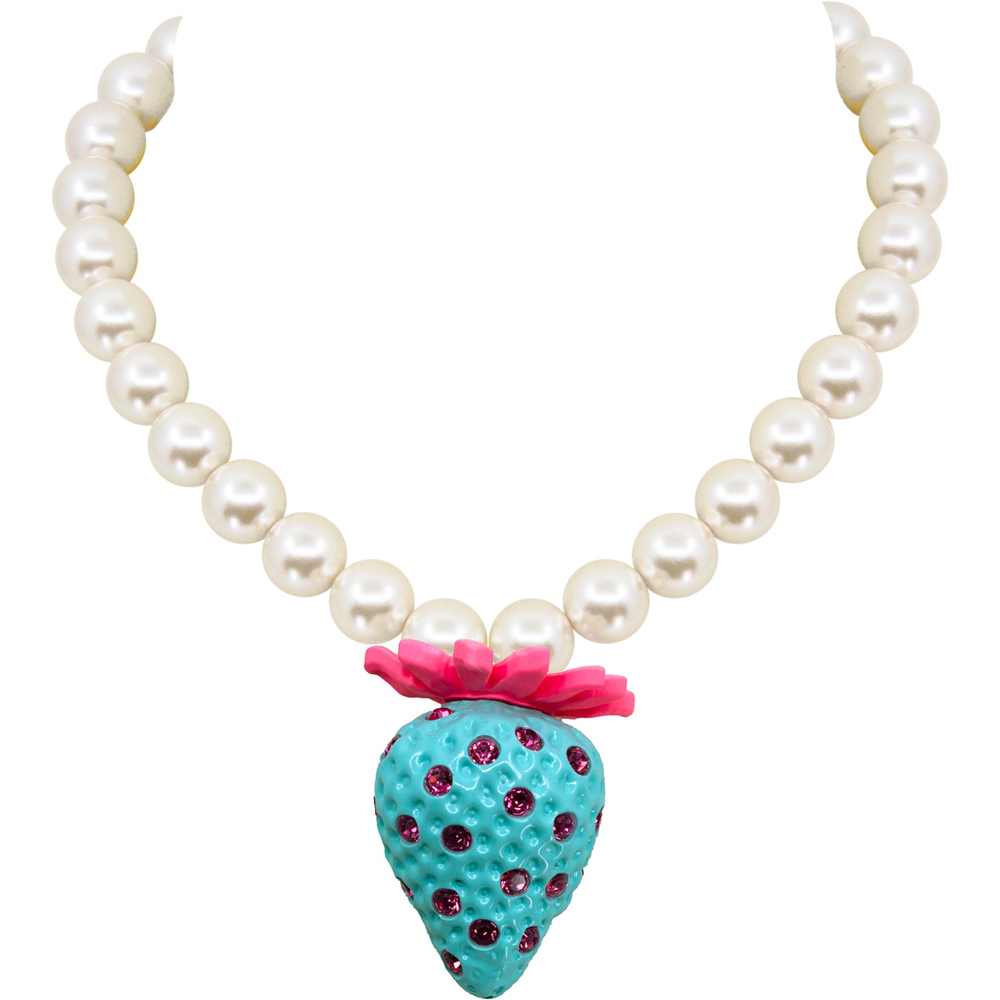 Cloud Strawberry Pearl Necklace