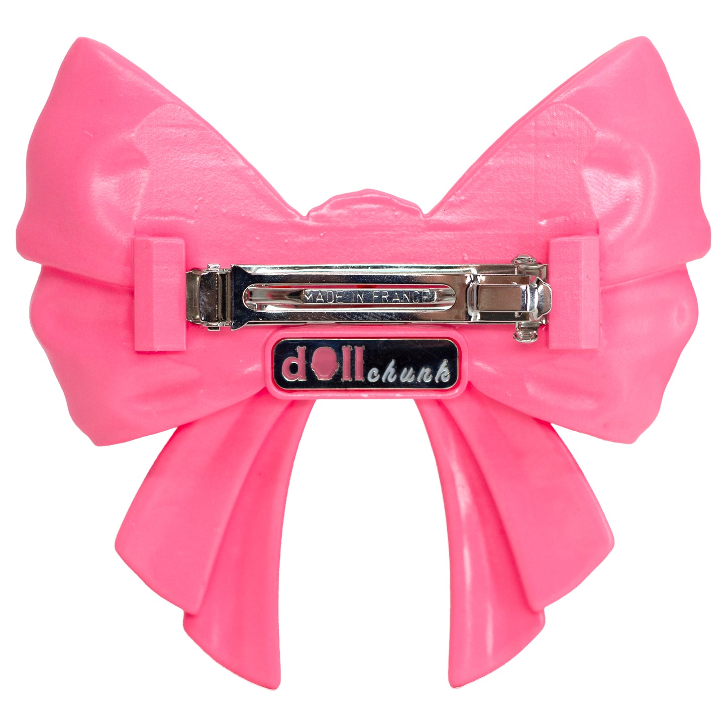 Cosmic Bow Puff French Barrette