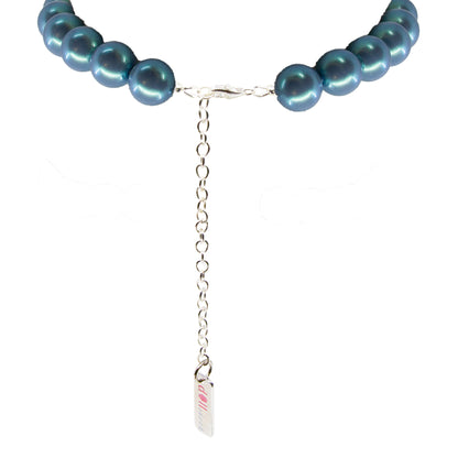 Divine Pink Cherub Drip Pearl Necklace