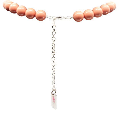 Masked Lady Madame Bleue Pearl Necklace