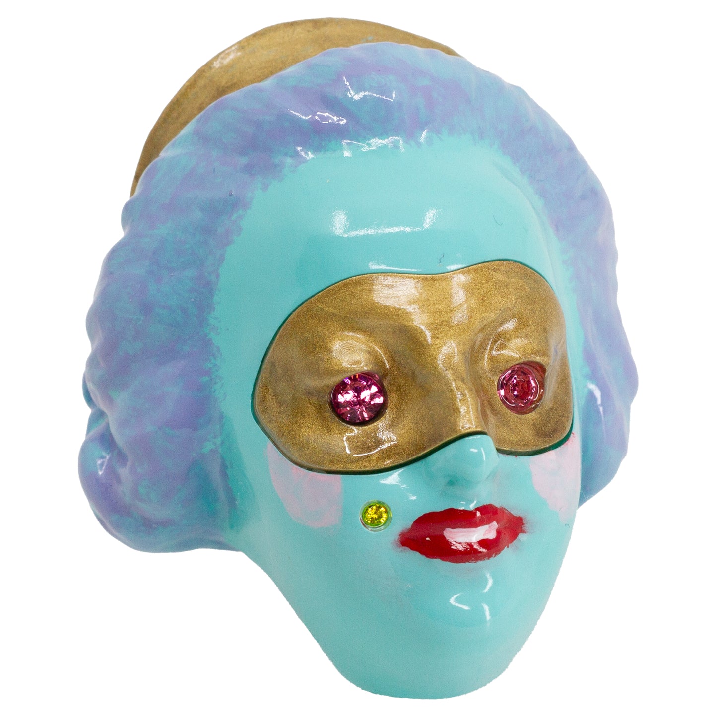 Masked Lady Madame Bleue Ring