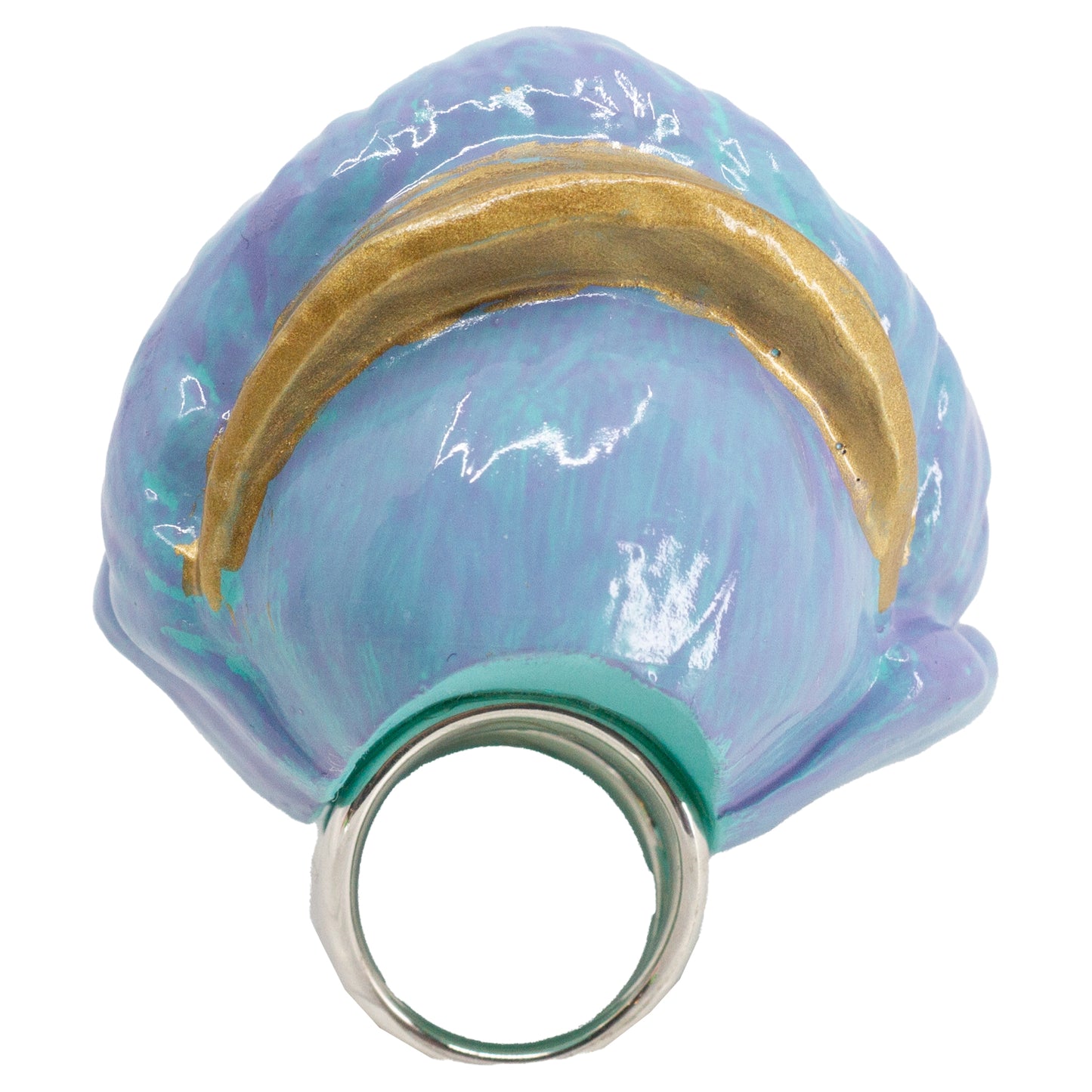 Masked Lady Madame Bleue Ring