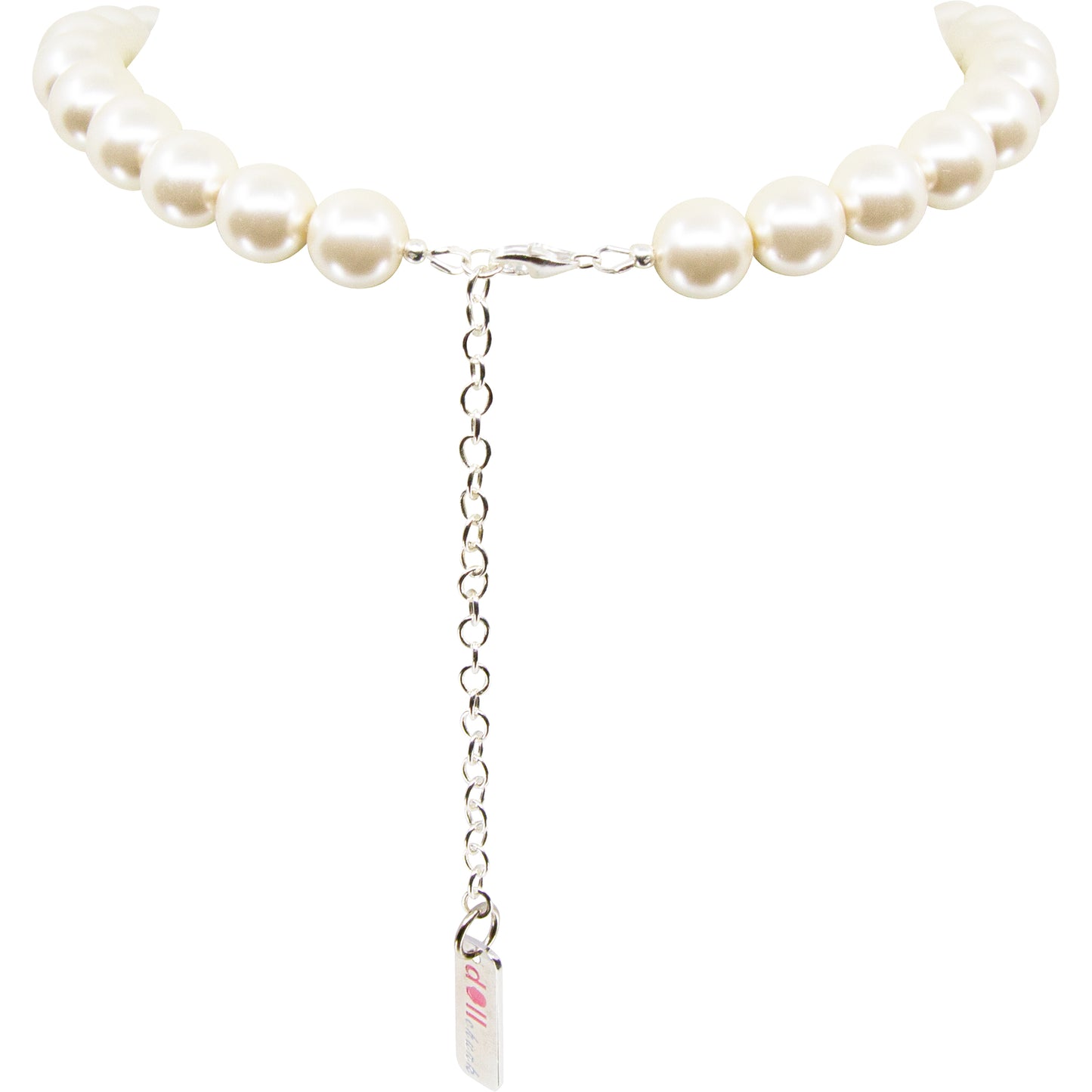 Masked Lady Madame Blanche Pearl Necklace