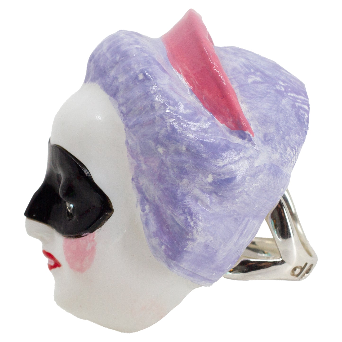 Masked Lady Madame Blanche Ring