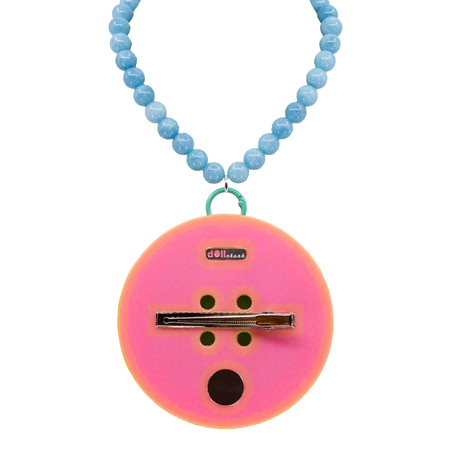 The Everything Button All-in-One Necklace, Hair Clip, Brooch & Charm