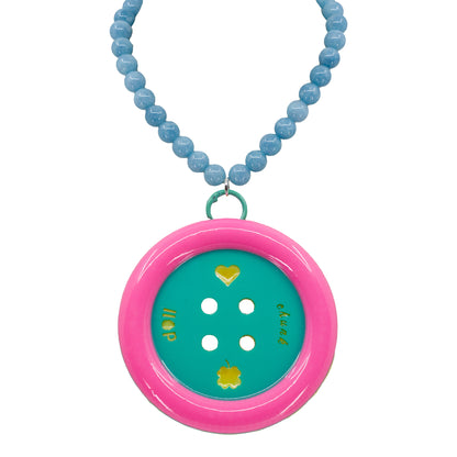 The Everything Button All-in-One Necklace, Hair Clip, Brooch & Charm