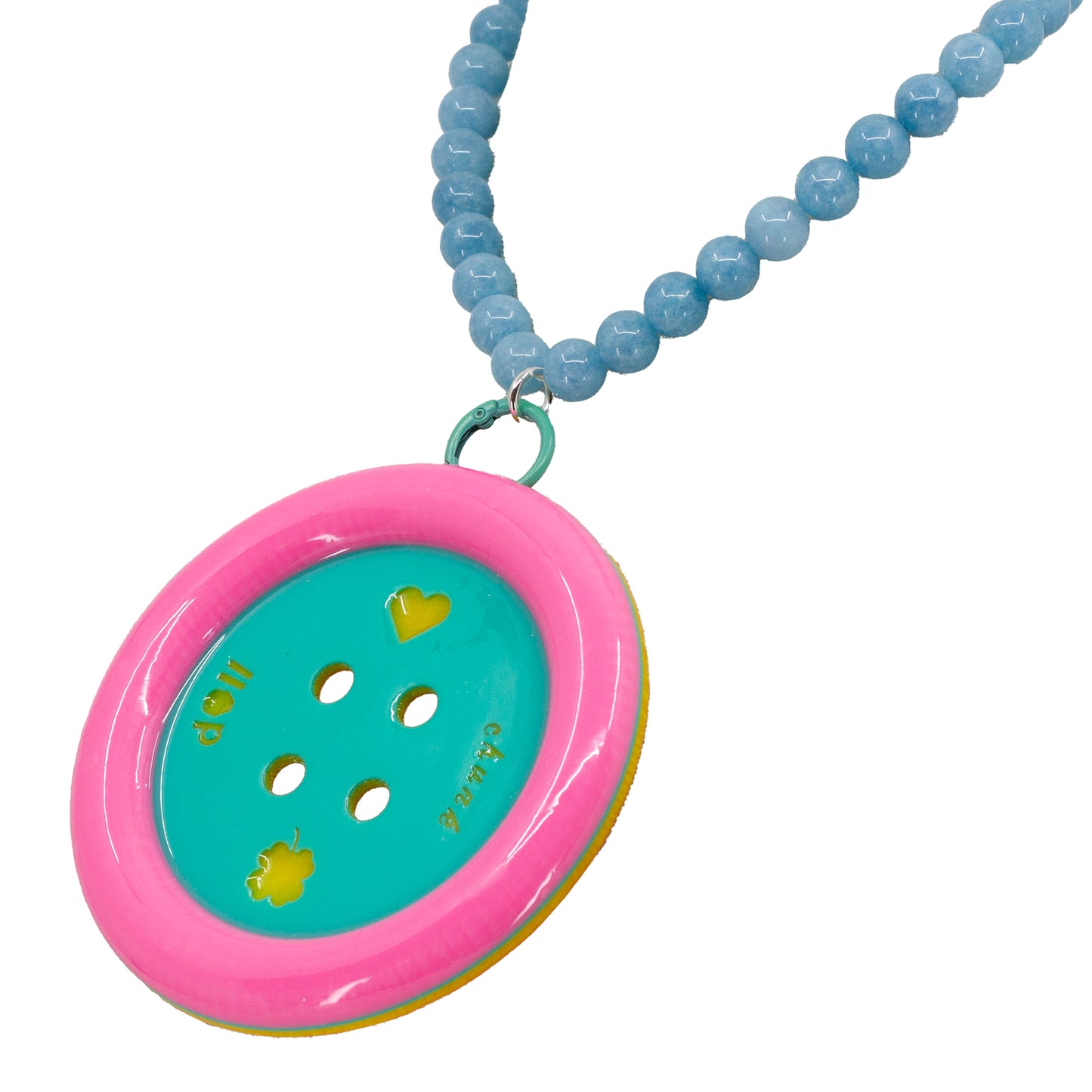 The Everything Button All-in-One Necklace, Hair Clip, Brooch & Charm
