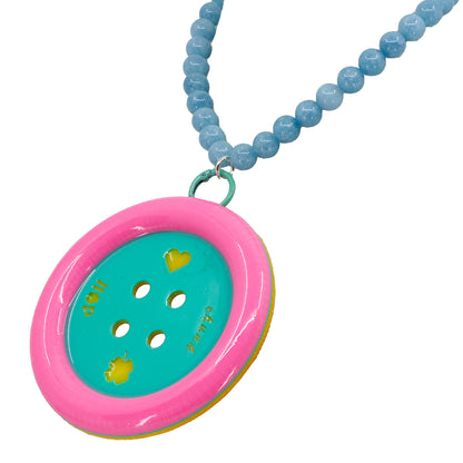 The Everything Button All-in-One Necklace, Hair Clip, Brooch & Charm
