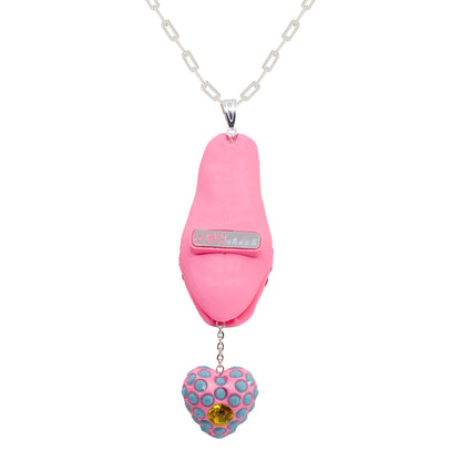 Victoriana Bubble Gum Snake Pendant