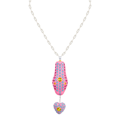 Victoriana Bubble Gum Snake Pendant