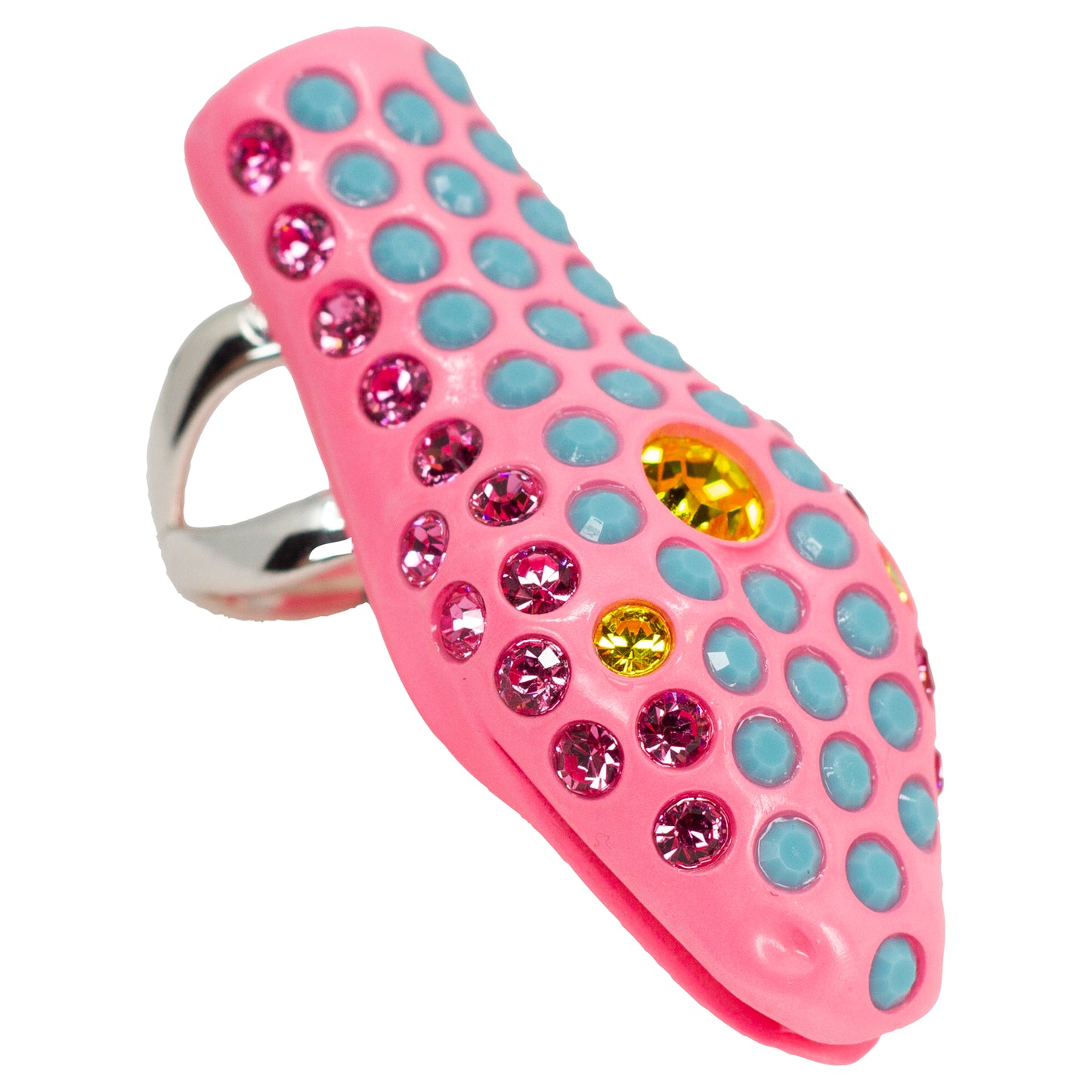 Victoriana Bubble Gum Snake Ring