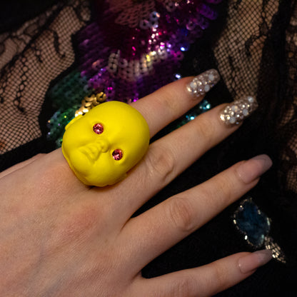 Strawberry Lemon Tart Baby Doll Ring