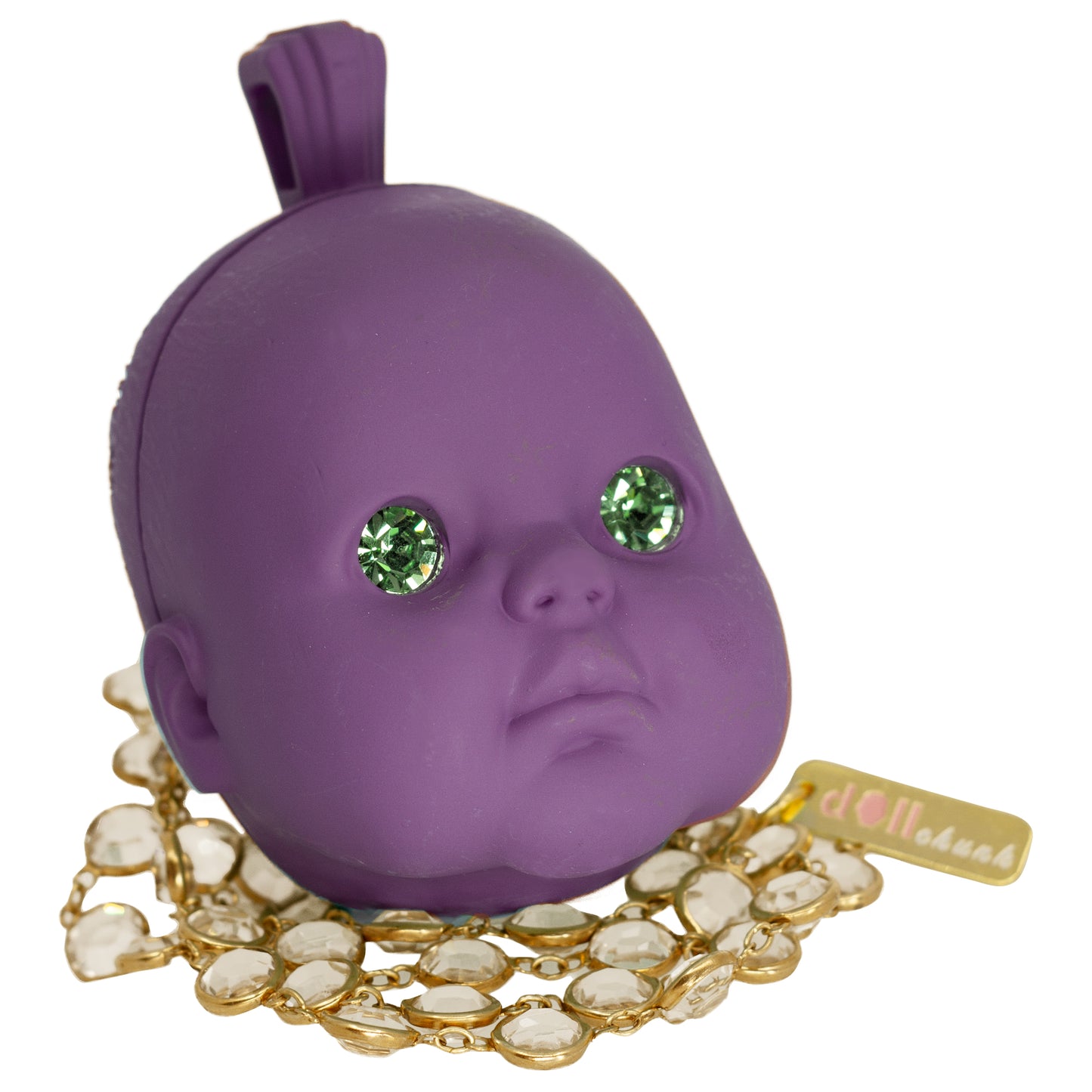 Taro Boba Baby Doll Locket Necklace