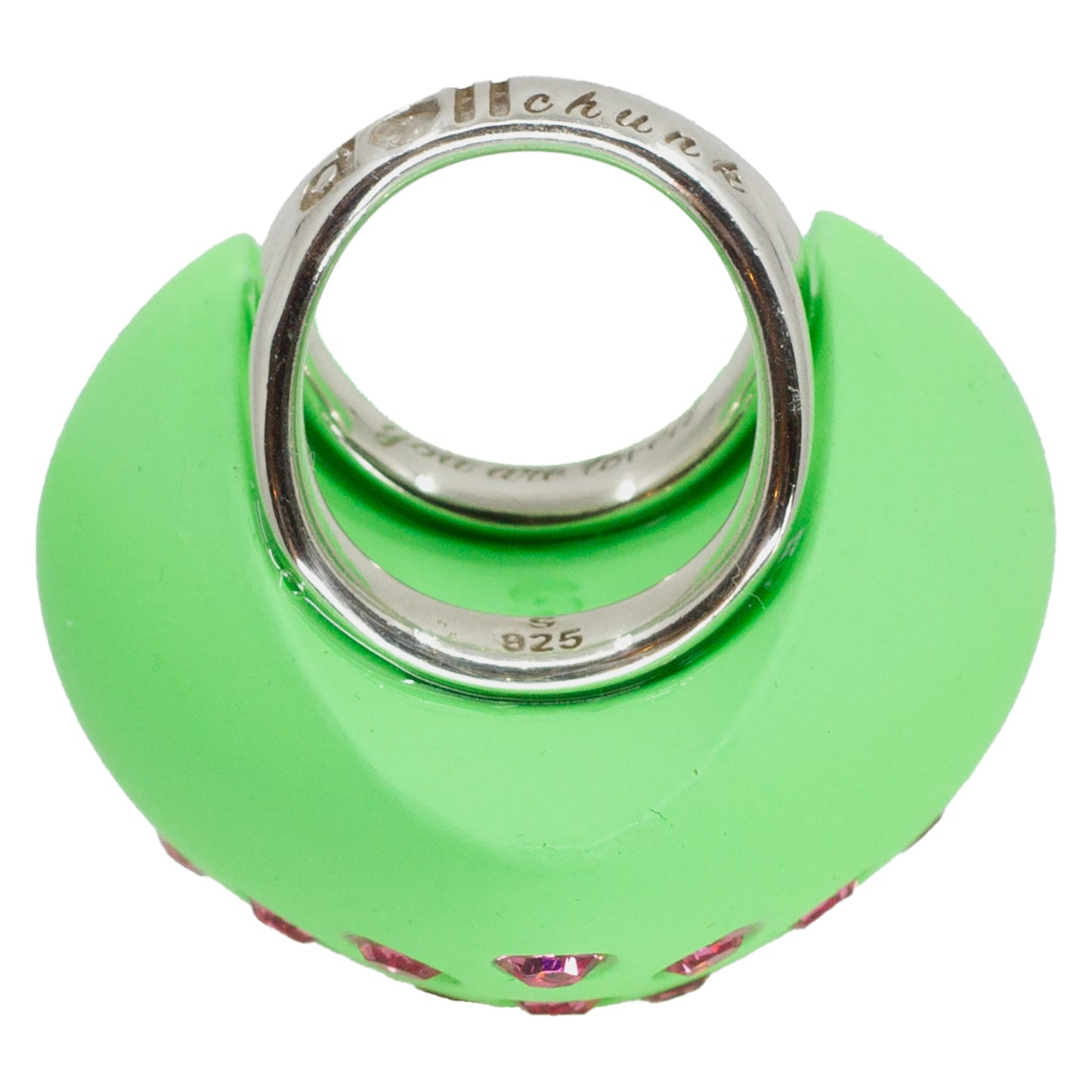 Watermelon Heart Puff Ring