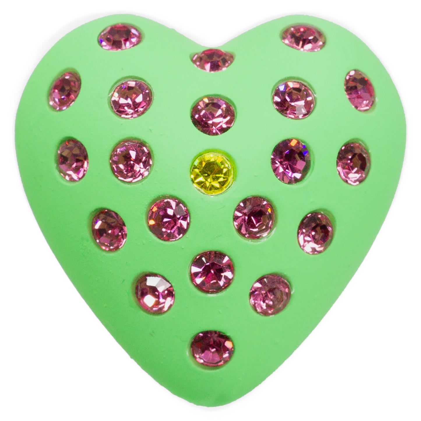 Watermelon Heart Puff Ring