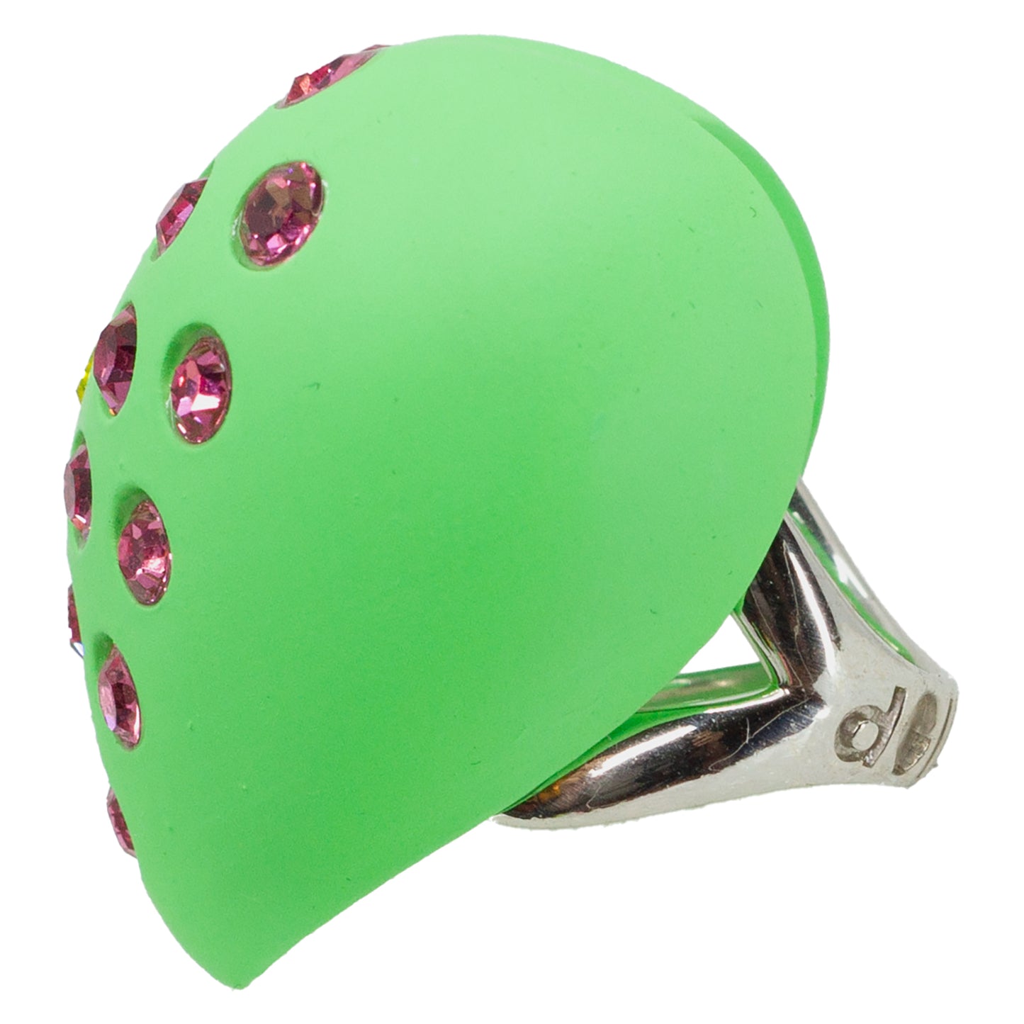 Watermelon Heart Puff Ring