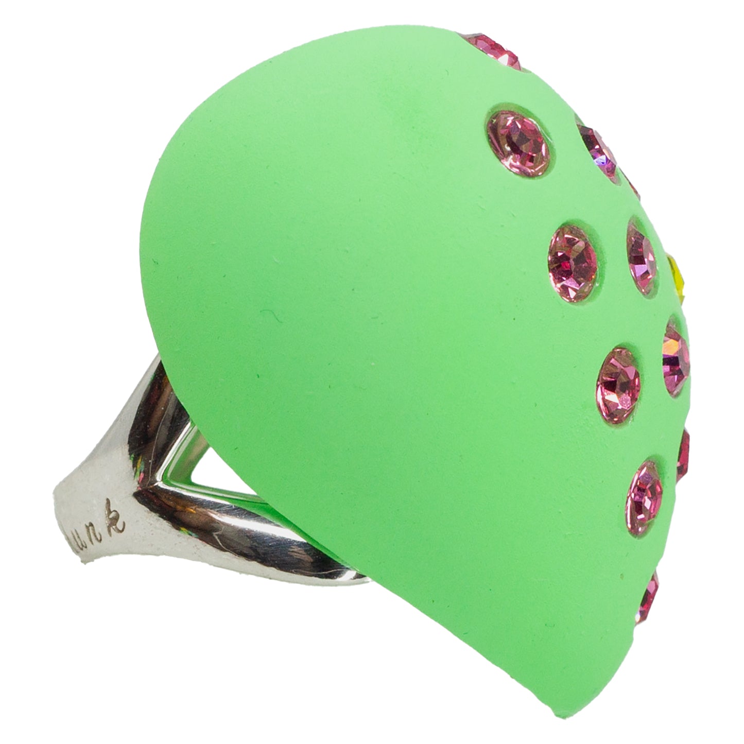 Watermelon Heart Puff Ring