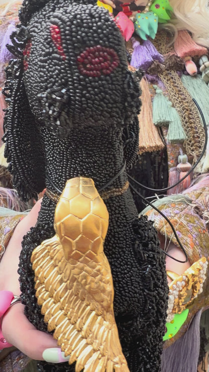 Rainbow Tooth Pearl Necklace