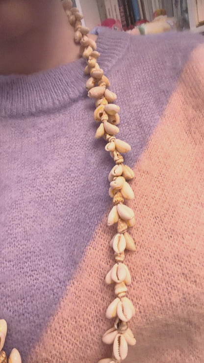 Iris Apfel's Vintage Lucky Cowrie Shell Necklace