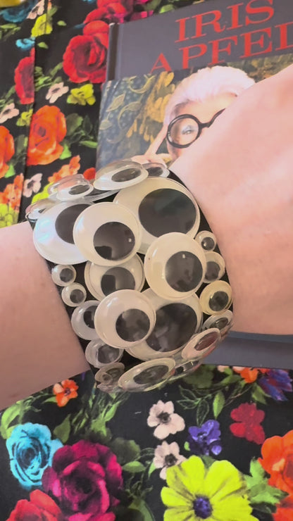 Vintage Googly Eye Bracelet - Iris Apfel Book Piece