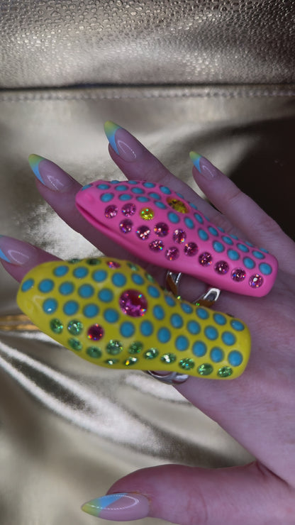 Victoriana Banana Snake Ring