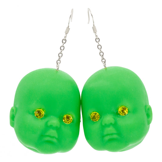 Key Lime Pie Baby Doll Earrings